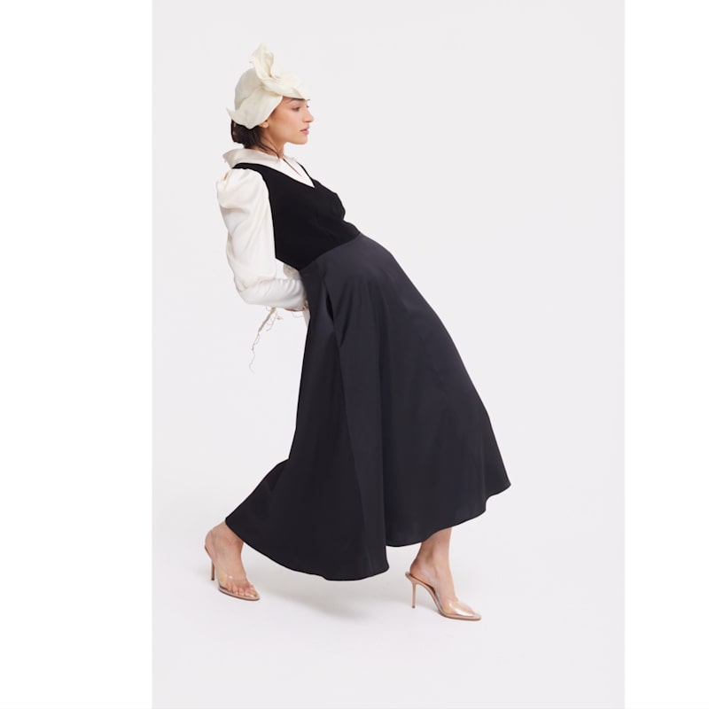 Thumbnail of Headpiece – Evening Mini Hat Style - Ivory image