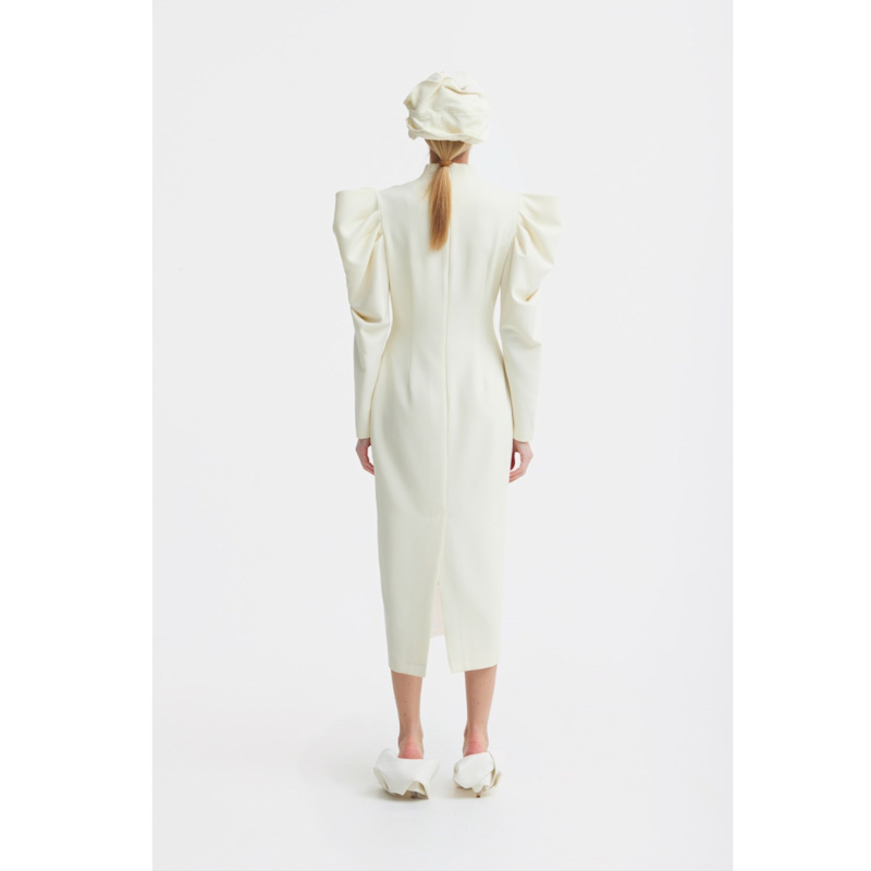 Thumbnail of Headpiece – Evening Mini Hat Style - Ivory image