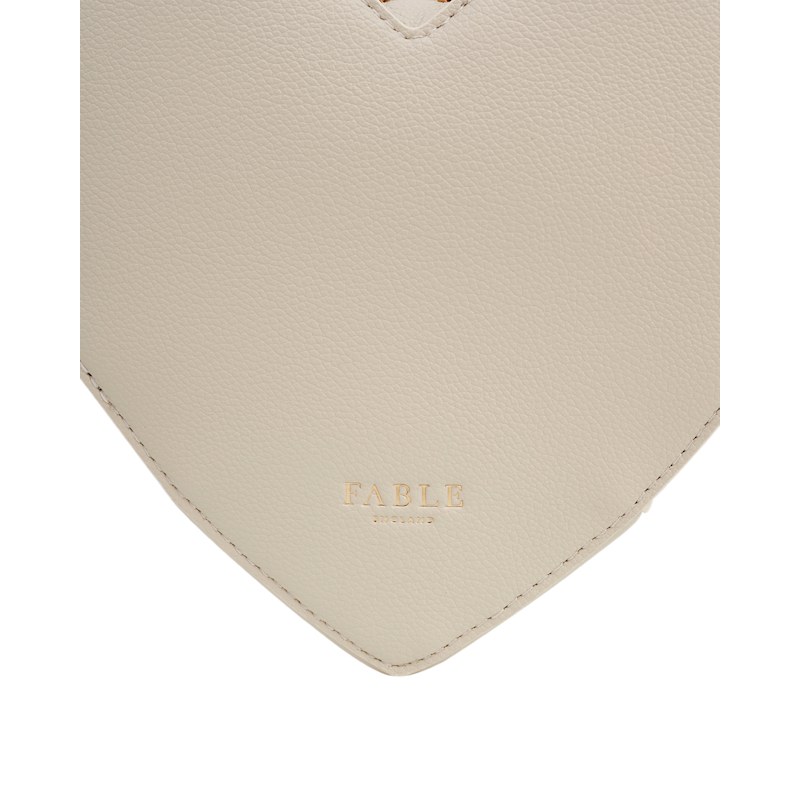 Thumbnail of Heart Crossbody Bag In Stone image