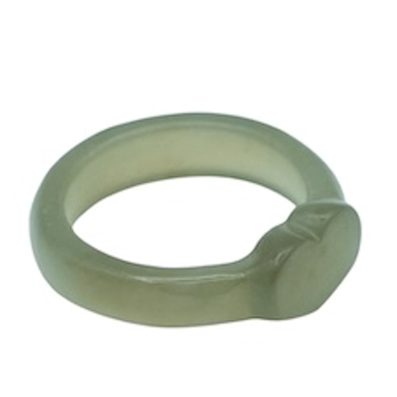 Thumbnail of Heart Jade Ring image