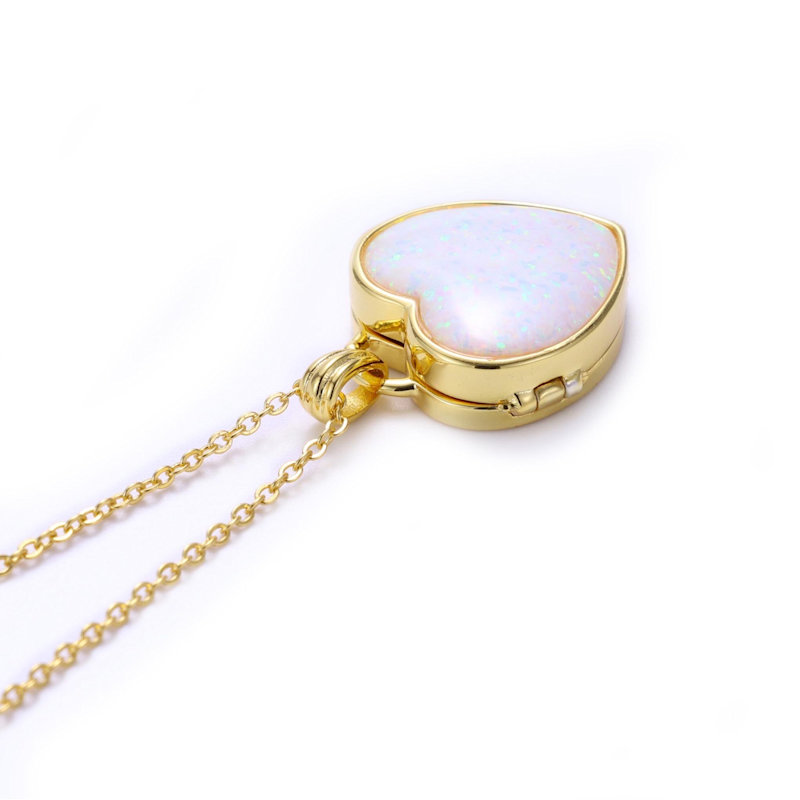 Thumbnail of Heart Of Opal Mia Locket image
