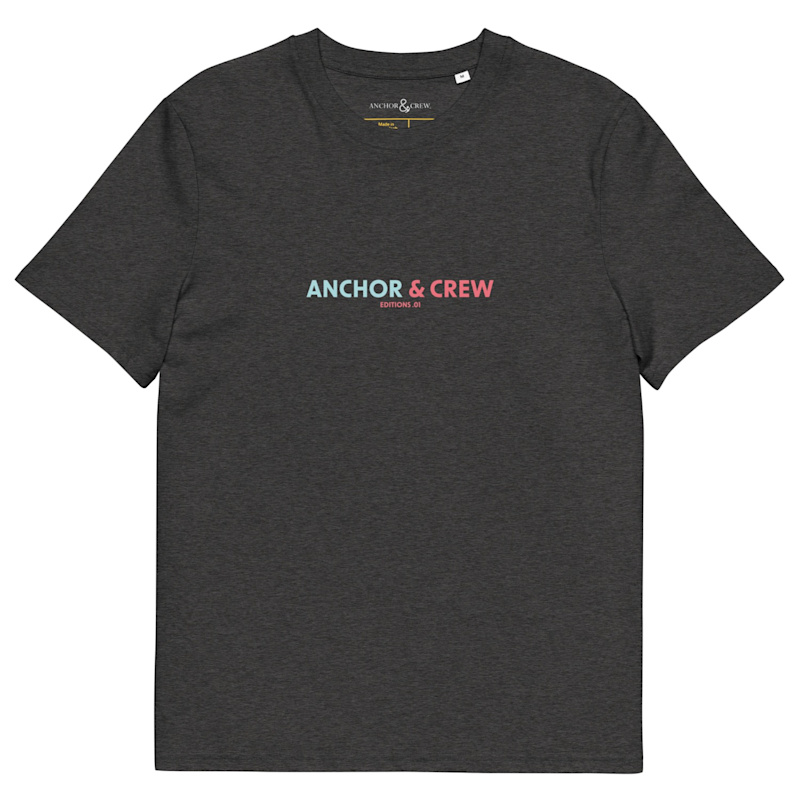 Thumbnail of Heather Black One Moon Safari Editions Organic Cotton T-Shirt - Men image