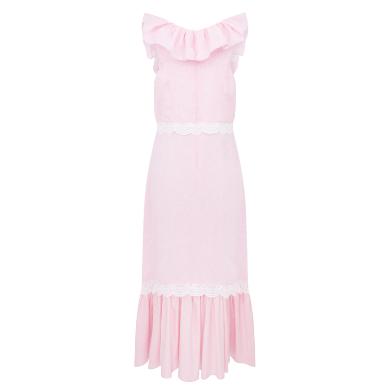 Thumbnail of Hello Sailor Adore Dress In Petal Pink image