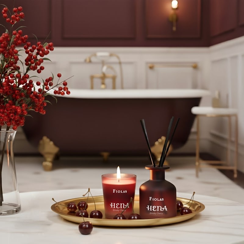 Thumbnail of Hena Smoky Cherry Gift Set – Limited Edition image