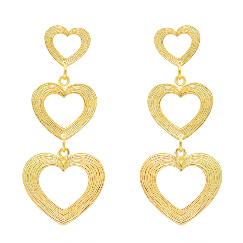 Thumbnail of Hera Heart Earrings image