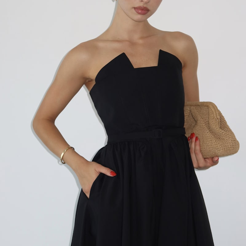 Thumbnail of Hera Maxi Black Party Dress image