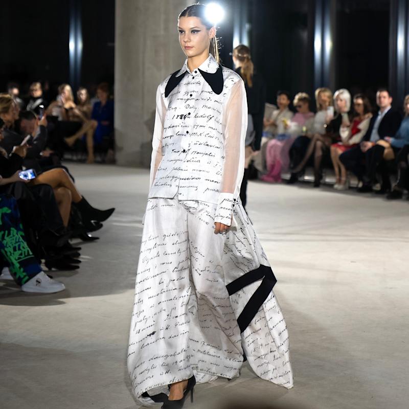 Thumbnail of Silk Maxi Skirt - Glass Poem image