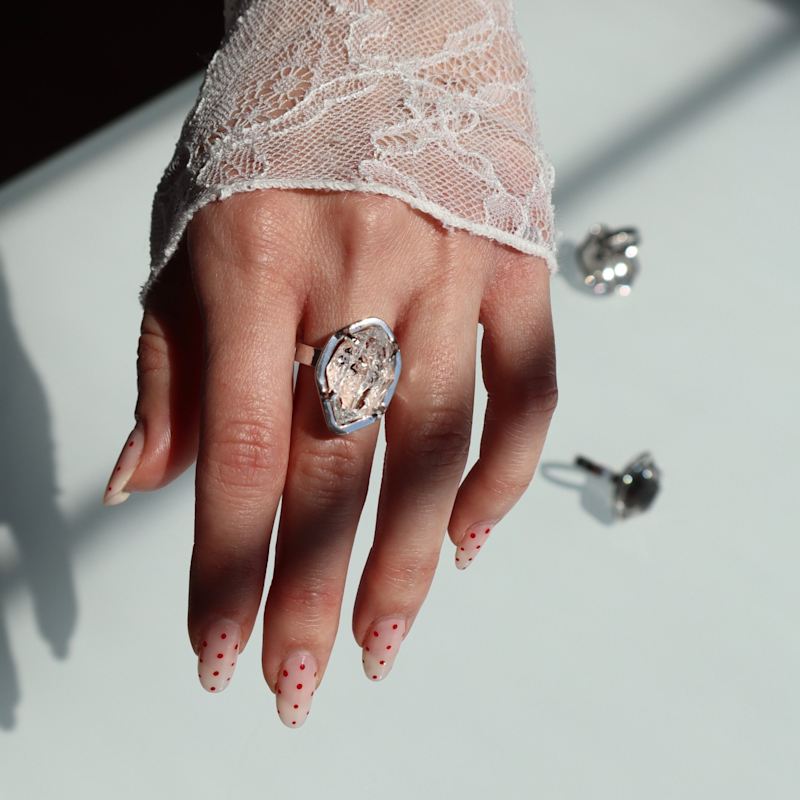 Thumbnail of Herkimer Diamond Ring image
