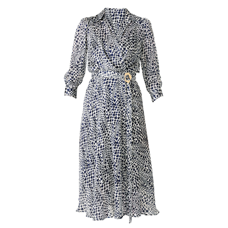 herringbone midi dress Stetson Women's Herringbone Midi Dress