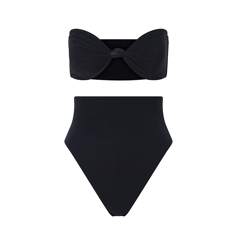 Thumbnail of Tide Bandeau Bikini Top - Green image