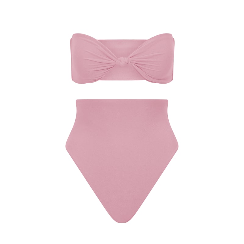 Thumbnail of Tide Bandeau Bikini Top - Green image