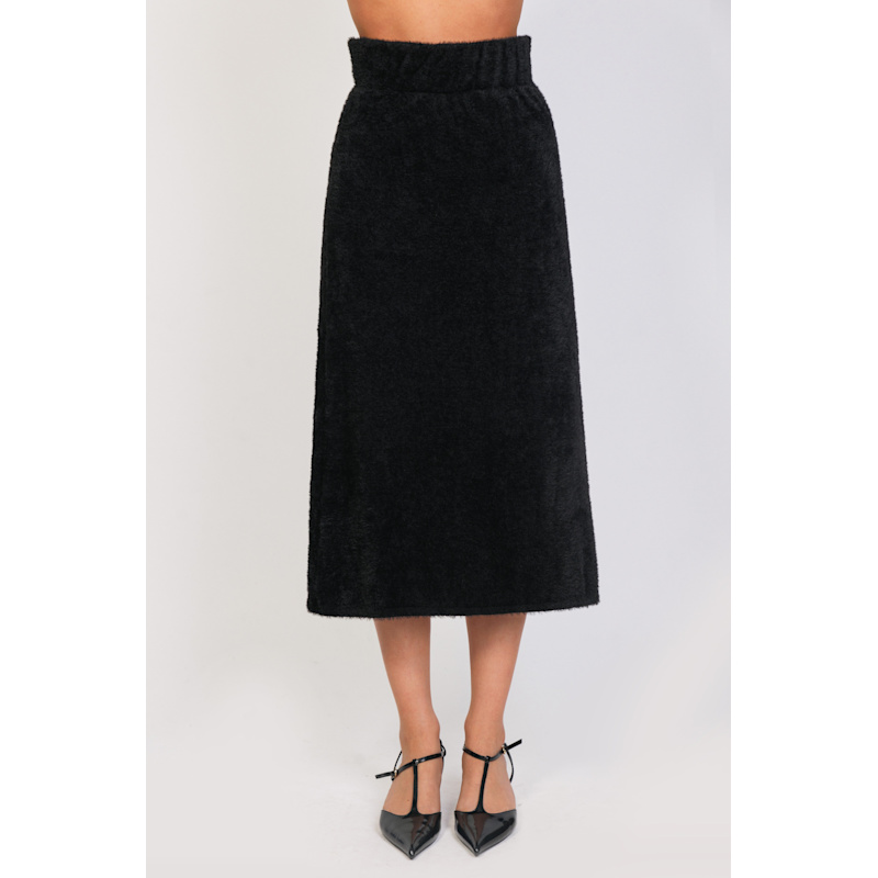 Thumbnail of High-Waisted Knit Skirt image
