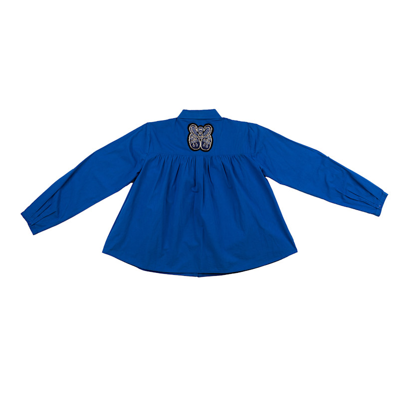 Thumbnail of Hila Blue Button-Up Shirt image