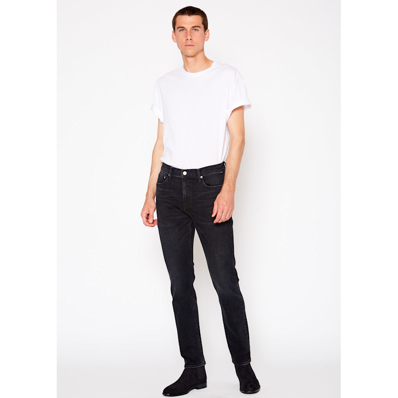 Thumbnail of Men's Brooklyn Stretch Slim Fit Jeans In Pitch Black - Thirty Two Inseam image