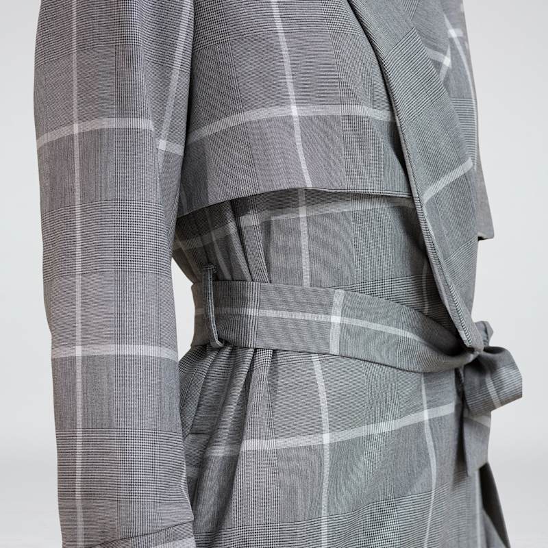 Thumbnail of Long Tartan Coat image