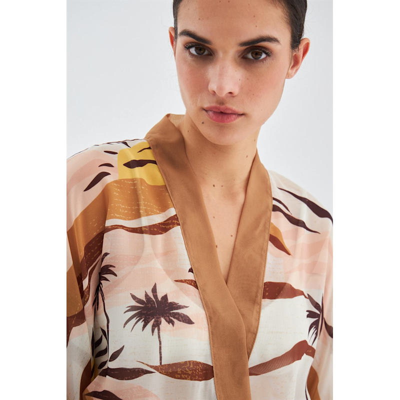 Thumbnail of Sahra Chiffon Kimono - Multicolour image