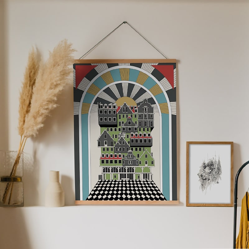 Thumbnail of Amsterdam Dreams - Art Print S image