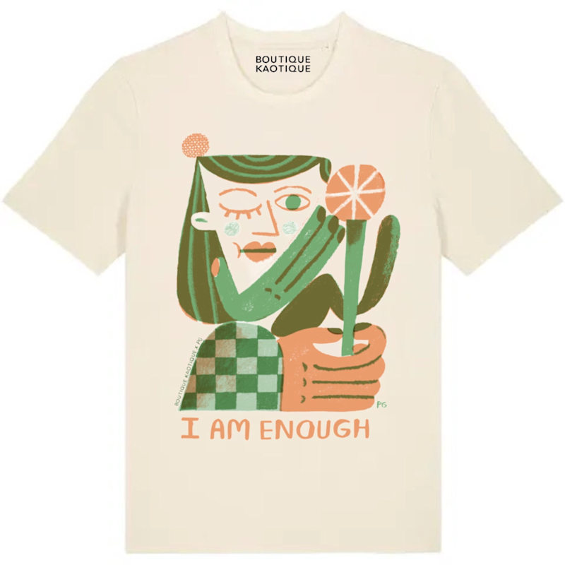 Thumbnail of I Am Enough Organic Cotton T-Shirt image