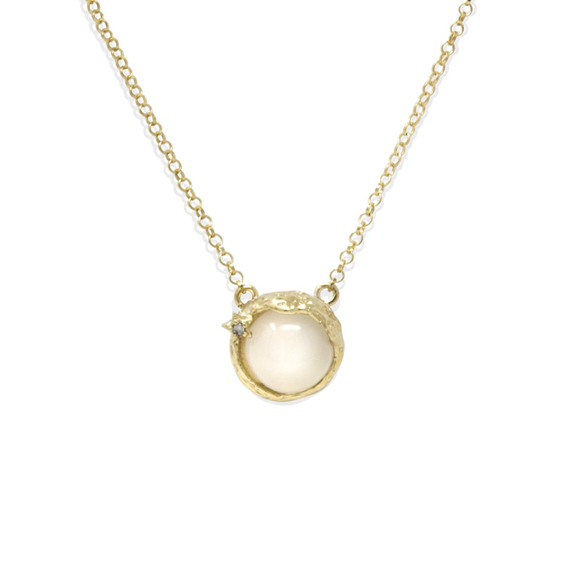 Thumbnail of Ad Astra Moonstone Necklace image