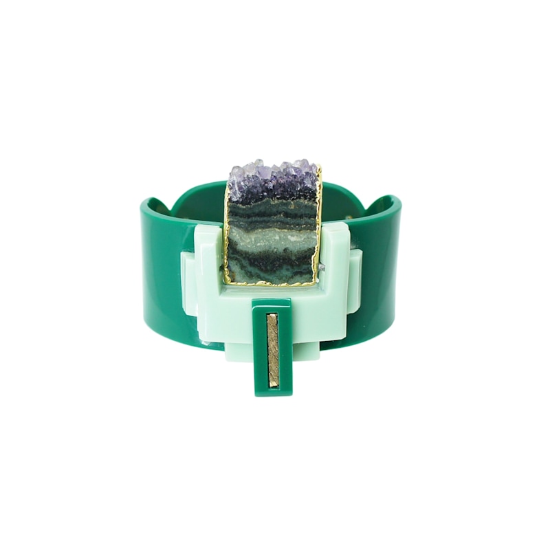 Thumbnail of Handmade Acrylic Bracelet Akiko Lajita image