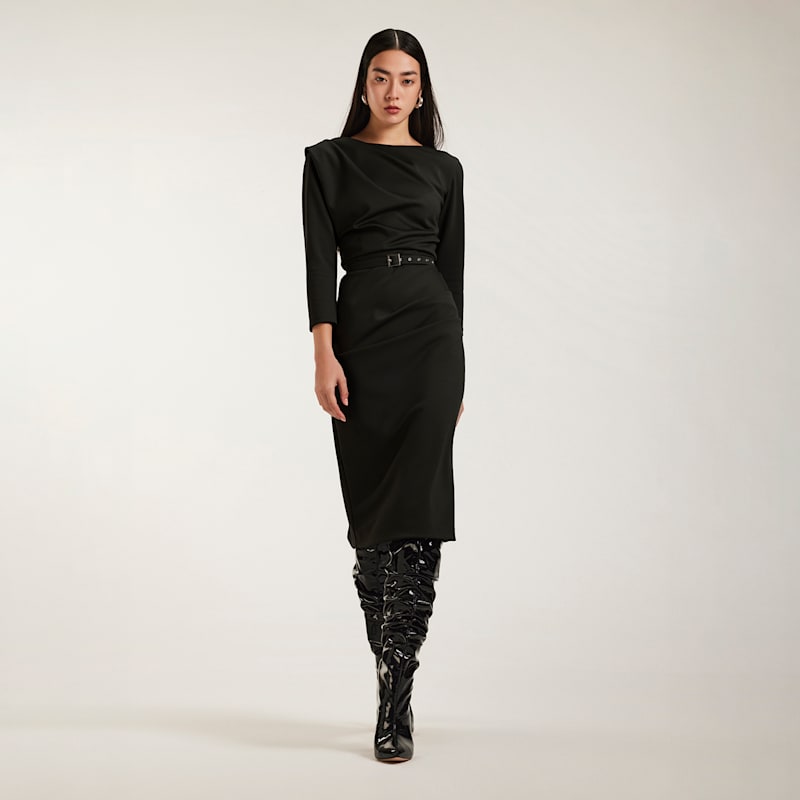 a new day midi dress A. New. Day Dress – Young and Channing