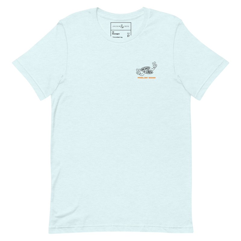 Thumbnail of Ice Blue Lemon Fresh Dial-A-Local Organic Cotton T-Shirt - Men image