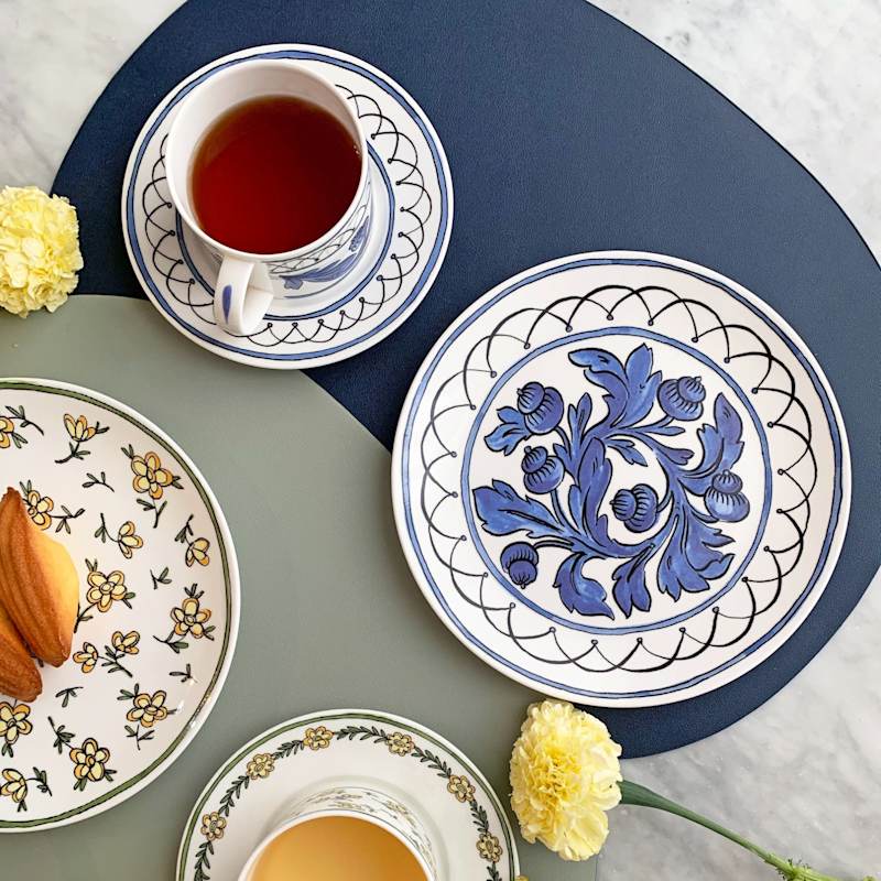 Thumbnail of Deco Placemats, Set Of Two - Dark Blue image