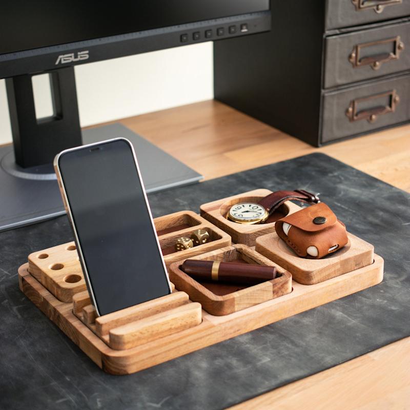 Thumbnail of Wood Desk Organizer - Alabanda image
