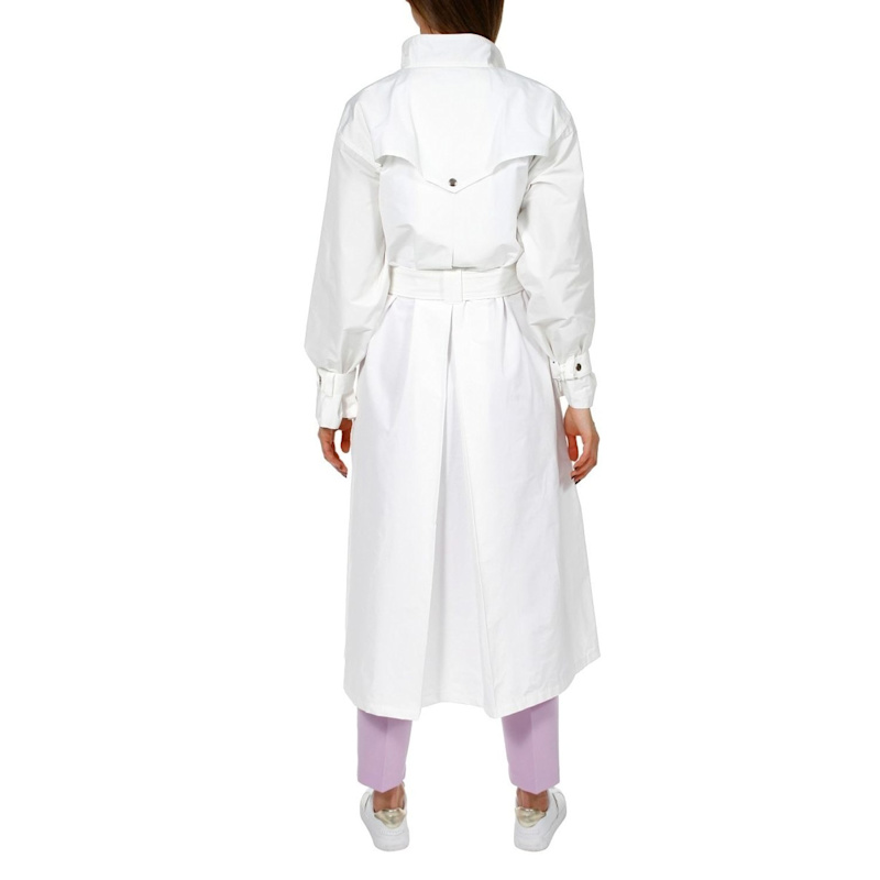 Thumbnail of Vanda White Milk Trench Coat image