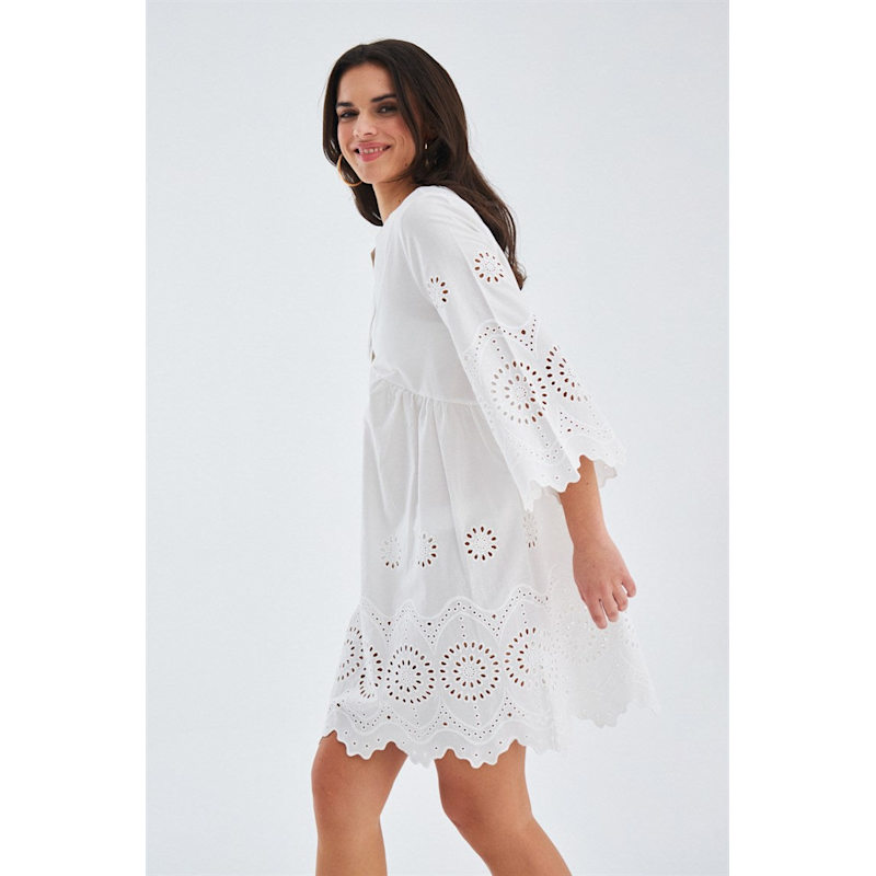 Peraluna Hiromi Mini Dress - White