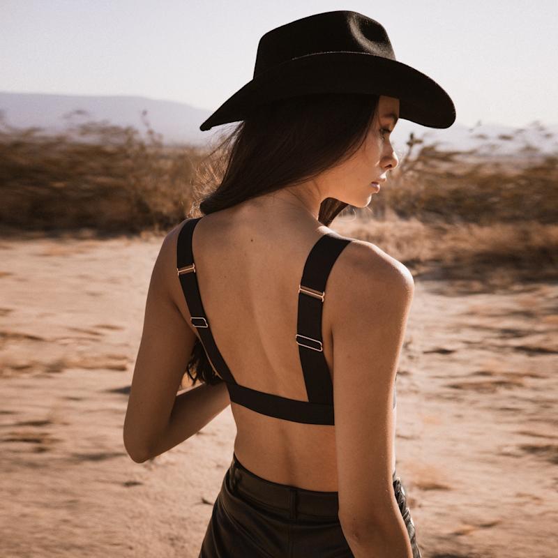 Thumbnail of Vertigo V Neck Bralette Black image