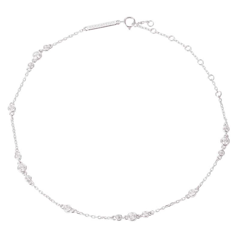 Thumbnail of Illuminess™ Premium Sterling Silver Sparkle Anklet image