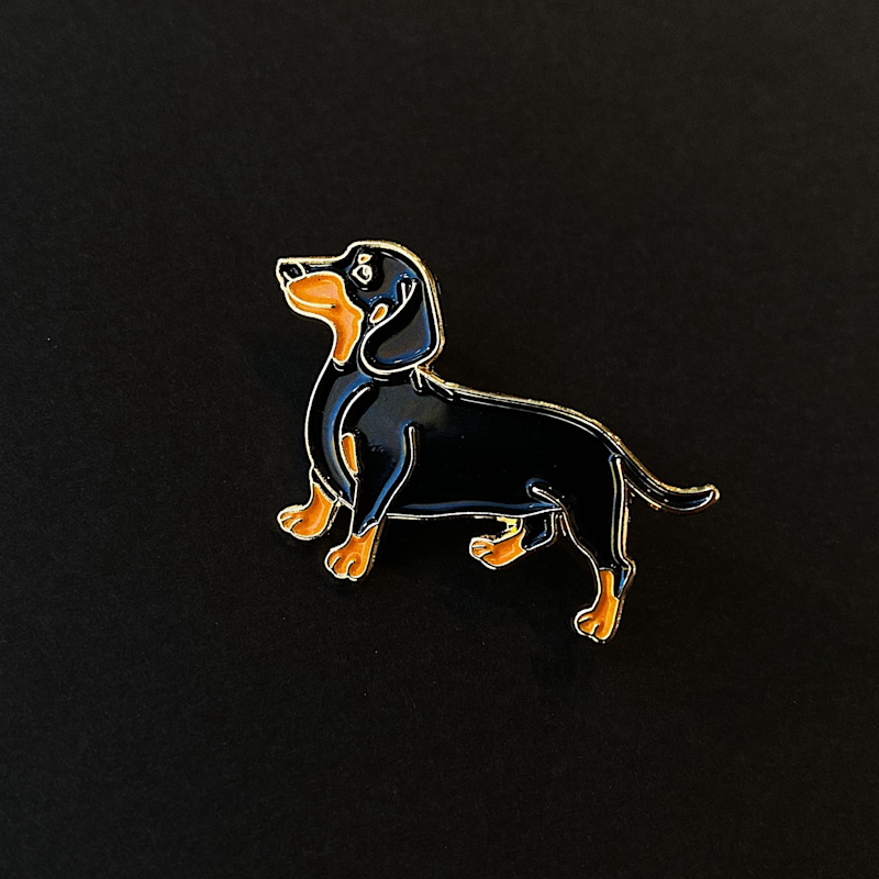 Thumbnail of Enamel Pin Dachshund image