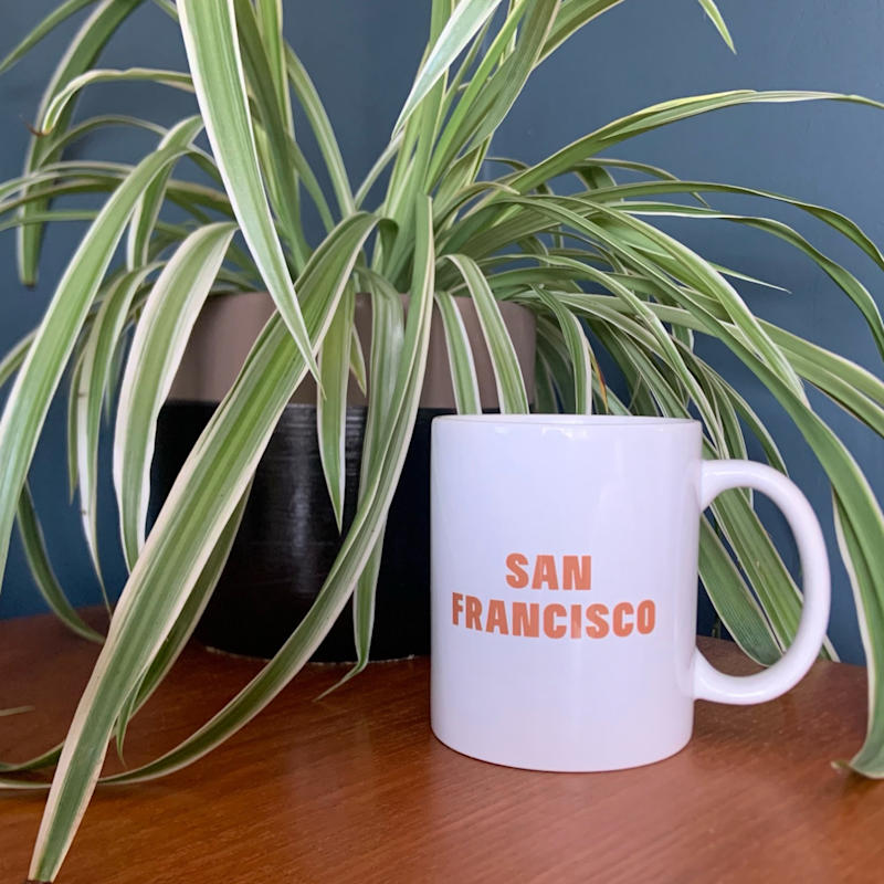 Thumbnail of San Francisco Retro Ceramic Mug image