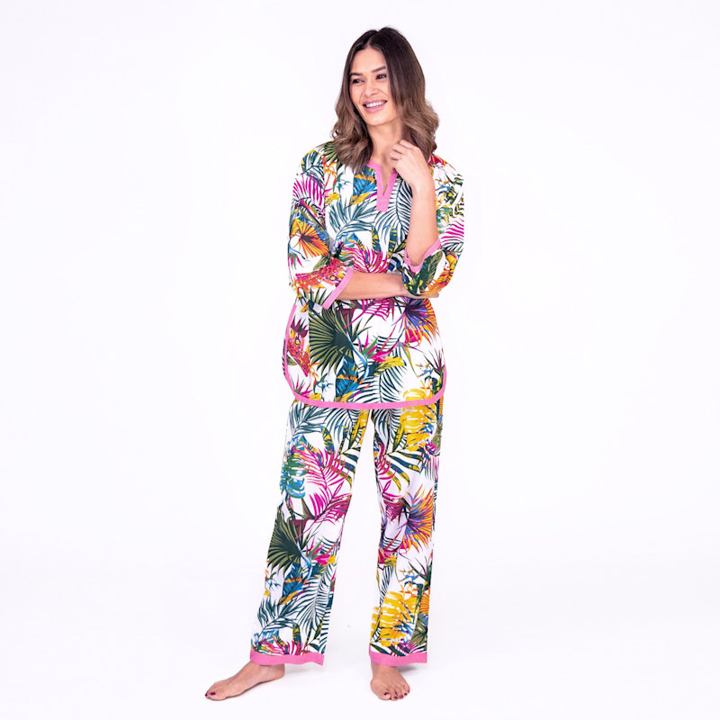 Thumbnail of Indian Cotton Bora Bora Pyjama Set image