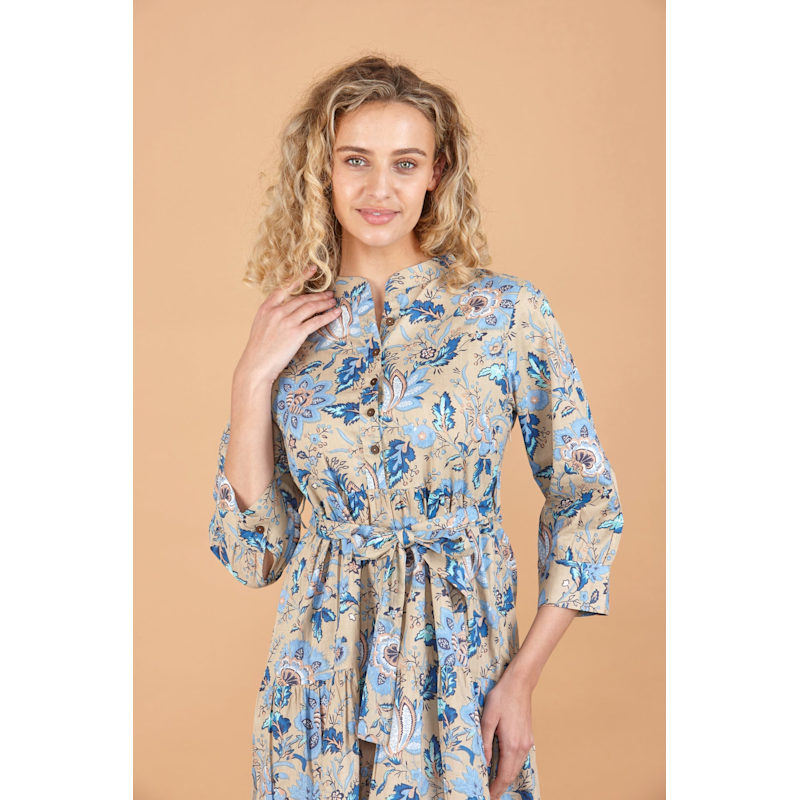 Thumbnail of Indigo Lotus Cotton Dress image