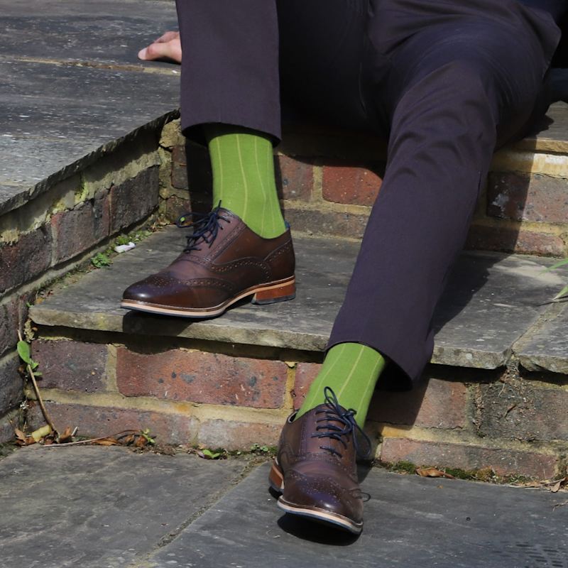 Thumbnail of Men’S Two Pairs Cashmere Socks Bundle – Green & Teal image
