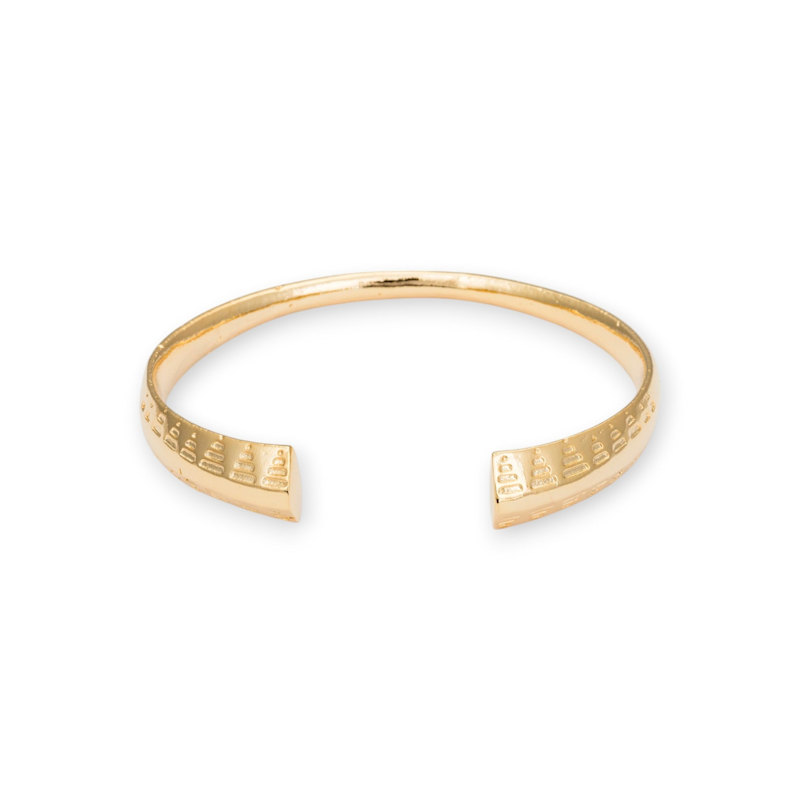 Thumbnail of Inscribed Minimalist Cuff image