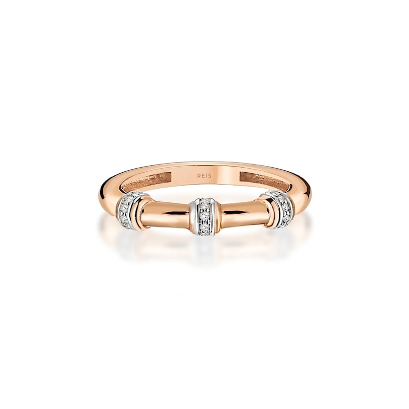 Thumbnail of Insula Bone Ring - Rose Gold image
