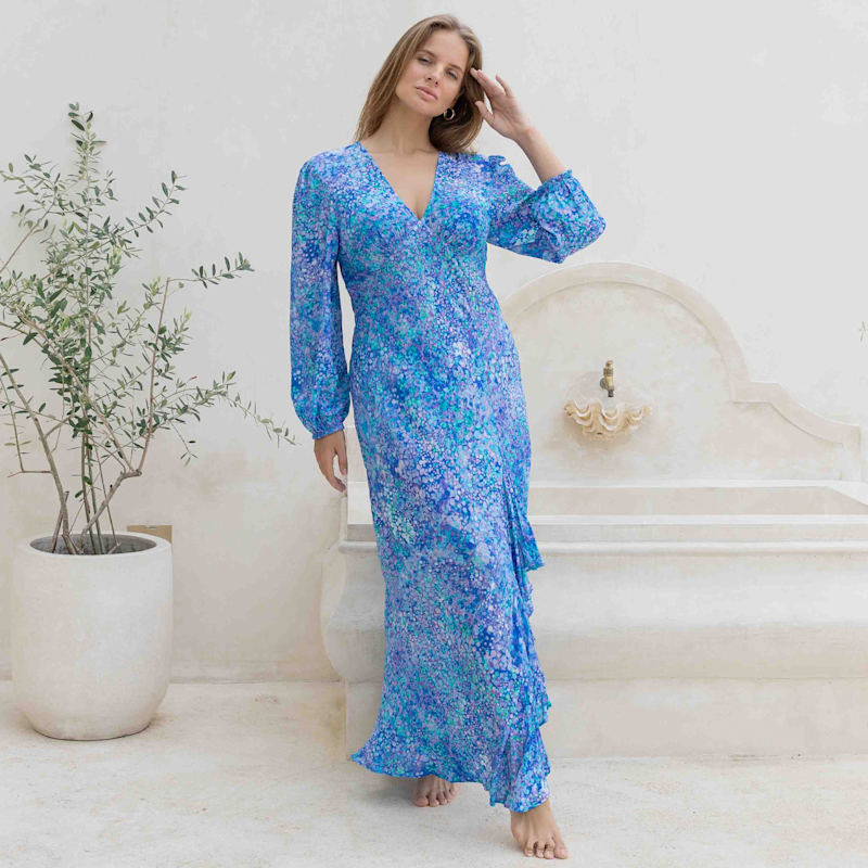 Thumbnail of Iridescent Bubbles Portofino Dress image