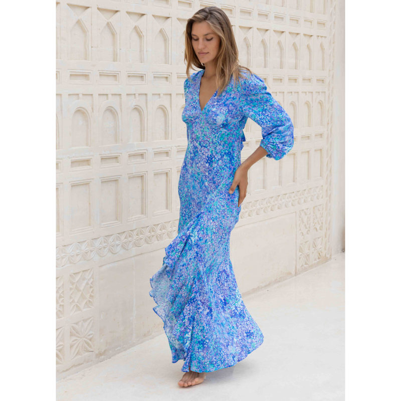 Thumbnail of Iridescent Bubbles Portofino Dress image