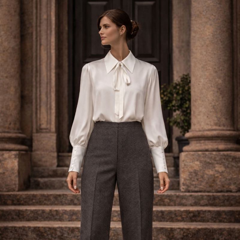 Thumbnail of Iris Tweed Trousers image