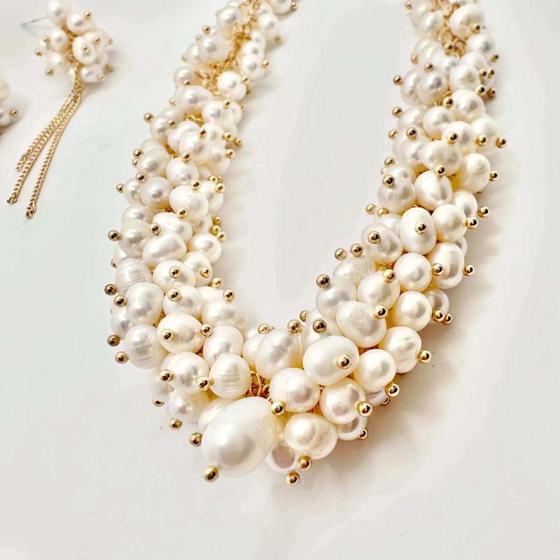 Thumbnail of Irresistible Multi Ivory Pearl Necklace image