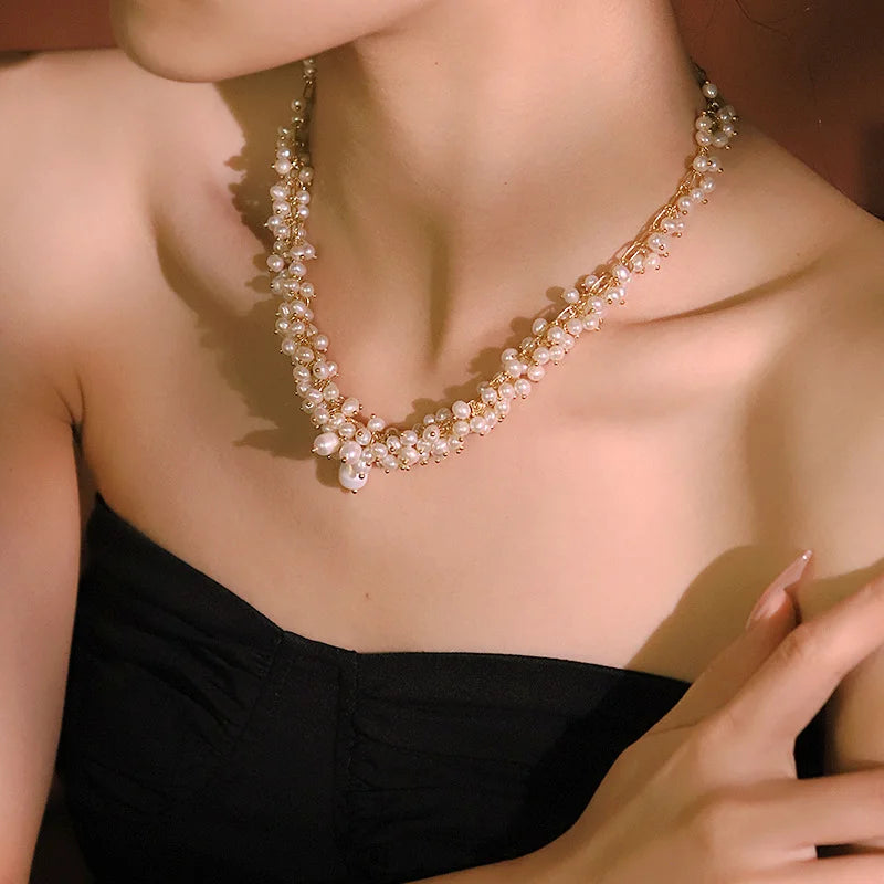 Thumbnail of Irresistible Multi Ivory Pearl Necklace image
