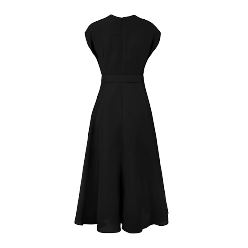 Thumbnail of Ischia  Black Office & Coktail Midi Dress image