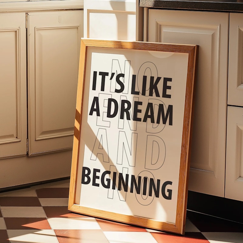 It's Like A Dream Retro Music GicléE Art Print | Fanclub | Wolf & Badger