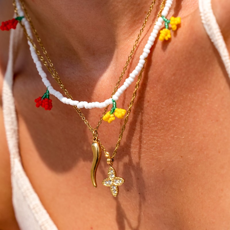 Thumbnail of Italian Horn Necklace image