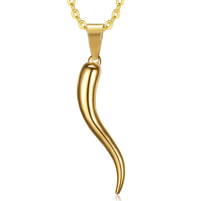 Thumbnail of Italian Horn Necklace image