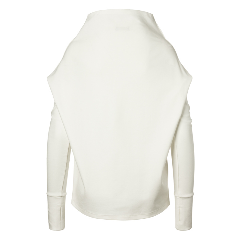Thumbnail of Ivory Sculptural Turtleneck - For Women Who Show Up image