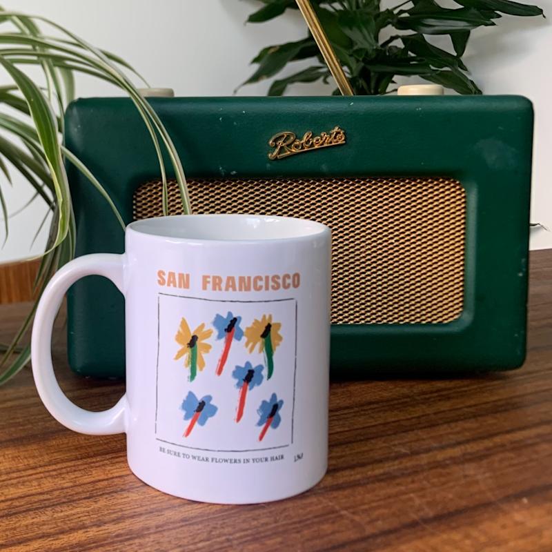Thumbnail of San Francisco Retro Ceramic Mug image